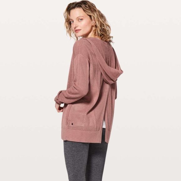 lululemon athletica Sweaters - Lululemon Still Movement Wrap Cardigan Open Back